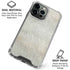 Natural White Concrete iPhone 16 Pro Clear Case